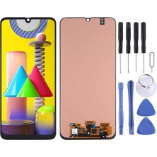 Samsung Galaxy M31 Samsung Galaxy M31 LCD Ekran Siyah Renk Ilanı +Tamir Seti Amoled Tam Uyumlu