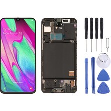 Samsung Galaxy A40 Sm A405F LCD Ekran Çerçeveli +Tamir Seti Siyah Renk Ilanı