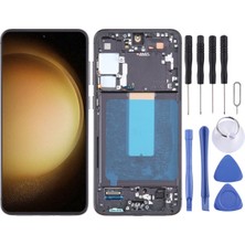 Samsung Galaxy S23 Plus Sm S916 LCD Ekran Çerçeveli +Tamir Seti Ekran