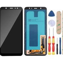 İndirim Plus Samsung A6 Plus LCD Ekran A605 Black. Xxe3