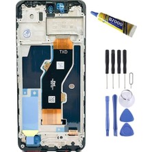 İndirim Plus Infinix Hot 40I LCD Ekran Tamir Seti +Yapıştırıcı Çıtalı Touch
