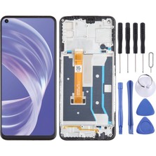 Oppo A73 5g LCD Ekran Çıtalı +Tamir Seti A+ Kalite  RX4F