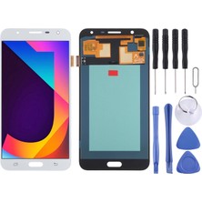 Samsung Galaxy J7 Core Sm J701 LCD Ekran Beyaz Renk Ilanı+Tamir Seti OLED