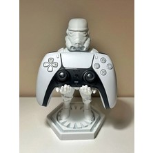 Star Wars Darth Vader & Stormtrooper 2'li Kol Tutacakları, Joystick Standı, Xbox / Ps4 / Ps5 Uyumlu