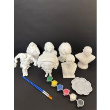 Vitrin XL Harry Potter Karakterleri 3D Figür Boyama Seti