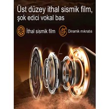 Deanb A60 IP67 Su Geçirmez HD Stereo Ses RGB 5.3 BT Motosiklet Kulaklık Motor Kask İNTERKOM Kulaklığı