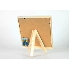 Fikirstore LED Işıklı Şövaleli Ahşap Mesaj Panosu Yazı Tahtası Letterboard
