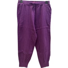 Pamuklu Dikişli Paça Rahat Pantolon