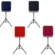 Raf Düzenekli Tripod Ayaklı Kare Dart Arkalık