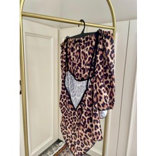 Leopar Pijama Takımı