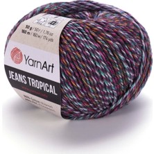 Yarnart Jeans Tropıcal - Ebruli El Örgü Ipi Ebruli-620