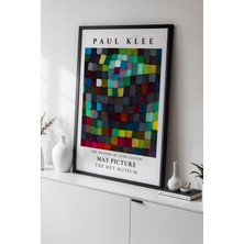 Artiera Paul Klee - Renklerin Senfonisi - Ahşap Çerçeveli Duvar tablosu