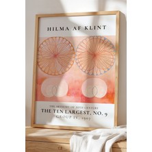 Artiera Hilma Af Klint - Soyut Denge - Ahşap Çerçeveli Duvar tablosu
