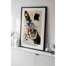 Artiera Wassily Kandinsky - Soyut Denge - Ahşap Çerçeveli Duvar tablosu