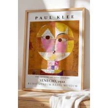 Artiera Paul Klee - Renklerin Senfonisi - Ahşap Çerçeveli Duvar tablosu