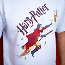 Book OrBook Harry Potter Çift Iplik Dokumalı %100 Pamuk Premium T-Shirt