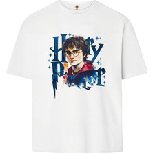Book OrBook Harry Potter Mini Çift Iplik Dokumalı %100 Pamuk Premium T-Shirt