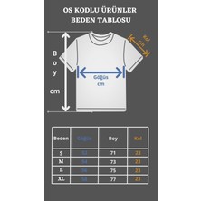 Book OrBook Bearx  Çift Iplik Dokumalı Rahat Kalıp PAMUK T-Shirt