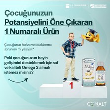 CONALT Alvikid Smart 150 ml Çocuğunuzun Zihinsel Potansiyelini Ortaya Çıkarın
