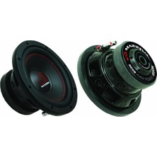 Massive Ms-Neo8 Yer Kaplamaz Mini Kabinli 1000WAT 300W Rms 20 cm Subwoofer Minik Dev Bas