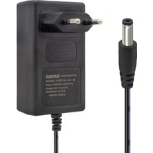 9 Volt - 2 Amper 5.5*2.5 Uçlu Yerli Üretim Plastik Kasa Priz Tipi Kutusuz Adaptör (4887)