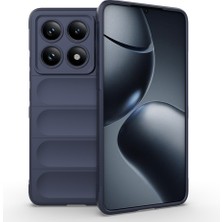 Xiaomi Mi 14T Pro Uyumlu Kılıf Kamera Korumalı Içi Kadife Leke Bırakmaz Dalga Desenli Kapak