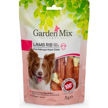 Garden Mix Kuzu Kaburgalı Köpek Ödülü 75 gr