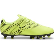 Puma Attacanto FG/AG Jr Yeşil Çocuk Krampon 10748007 37,5 Erkek Kullanıcı İçin Hafif Sentetik Malzeme