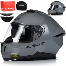Ls2 Stream 2 Nardo Gri Full Face Motosiklet Kaskı