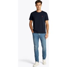Tommy Hilfiger Mavi Erkek T-Shirt MW0MW39256DW5