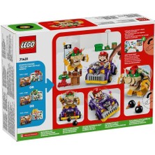 71431  Super Mario Bowser\'ın Büyük Arabası Ek Macera Seti 458 Parça +7 Yaş