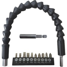 Esnek Şaftlı Tornavida Ucu Seti