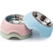 Glipet Thron Melamin Mama ve Su Kabı 400 ml 19X6 cm Yeşil