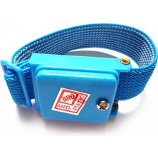 Fuhao Shop C Mavi Antistatik Bilek Kayışı Kablosuz Elektrostatik Bilezik Ayarlanabilir Bilek Kayışı Kol Aksesuarları Kadın Erkek Bilezikler (Yurt Dışından)