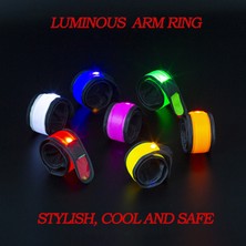 Fuhao Shop C K3-12 2021 Yeni LED Işıklı Koşu Kol Bandı Dış Mekan Sporları Işıklı Kol Bandı Gece Yansıtıcı Güvenlik Kemeri (Yurt Dışından)