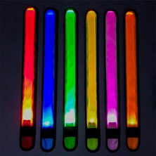 Fuhao Shop C K3-12 2021 Yeni LED Işıklı Koşu Kol Bandı Dış Mekan Sporları Işıklı Kol Bandı Gece Yansıtıcı Güvenlik Kemeri (Yurt Dışından)