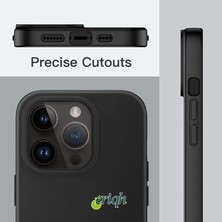Eriqh Apple iPhone 14 Promax Uyumlu Kılıf Lansman Içi Kadife Yumuşak Silikon Kapak