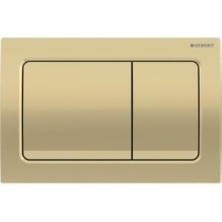Geberit ALPHA30 115.055.QE.1 Kumanda Paneli, Çift Basmalı, Pirinç
