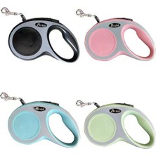 Glipet Pet Do9 Otomatik Köpek Gezdirme Tasması 3 m 15 kg Pembe