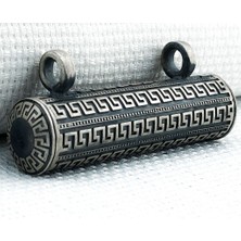 Büyük Boy 925 Ayar Gümüş Cevşen Muska Kabı