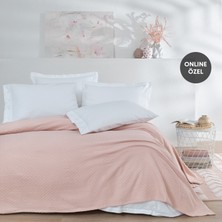 Yataş Kallista Çift Kişilik Pamuk Pike - Pudra