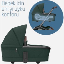 Maxi- Cosi Fame Yatış Pozisyonu Ayarlanabilir Ekstra Geniş 0- 9 kg Portbebe Twillic Green