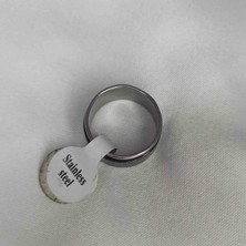 Humer Accessories Patili Çelik Unisex Yüzük
