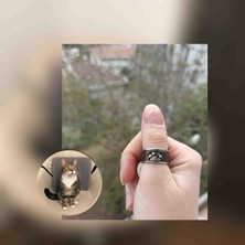 Humer Accessories Patili Çelik Unisex Yüzük