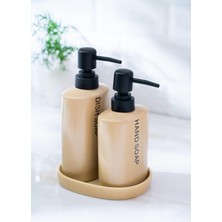 Acar Jardin 3'lü Banyo Seti - Krem