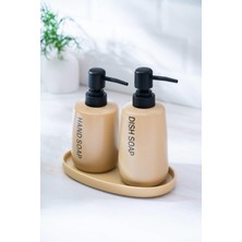 Acar Jardin 3'lü Banyo Seti - Krem