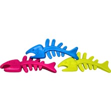 Zendog Kauçuk Balık Köpek Oyuncağı - Çiğneme, Diş Bakımı, Eğlenceli, 12cm