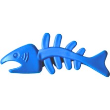 Zendog Kauçuk Balık Köpek Oyuncağı - Çiğneme, Diş Bakımı, Eğlenceli, 12cm