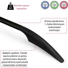 Ehiltek Vw Amarok Tavan Çıtası - Siyah, Solid | (2022+)