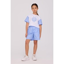 Bg Store Kız Çocuk Beyaz Tshirt